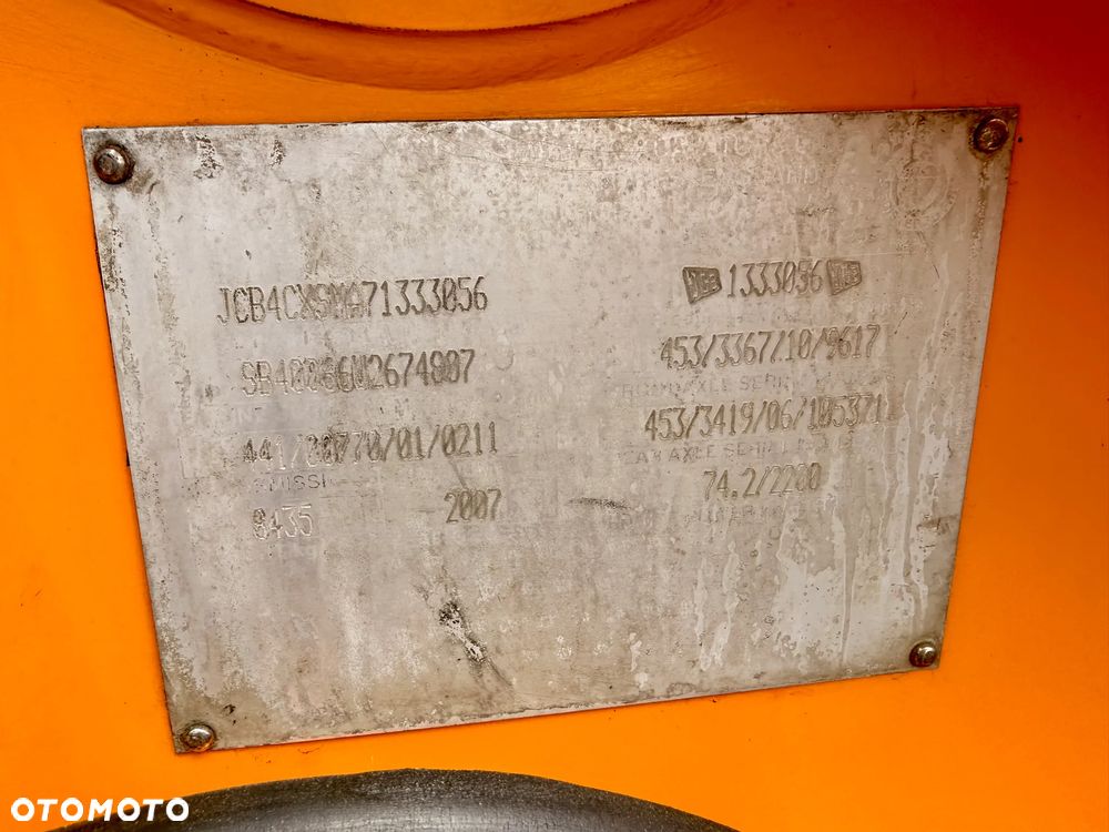 JCB 4CX wiłdy, 2 łyżki - 7