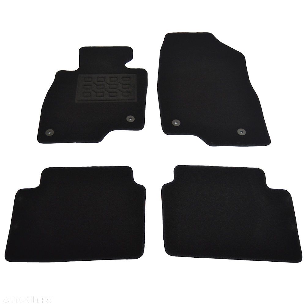 Covorase mocheta Mazda 6 Combi 2012- , presuri BestAutoVest culoare Negru 4 buc. - 1