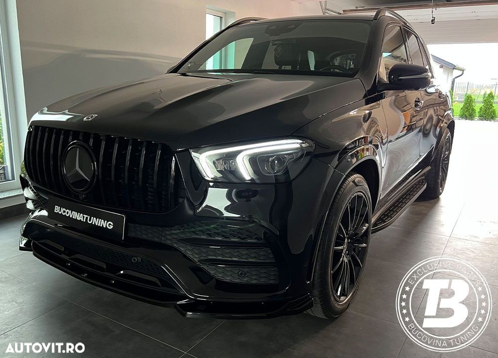 Praguri Aluminiu compatibile cu Mercedes GLE SUV W167 V167 Black - 1