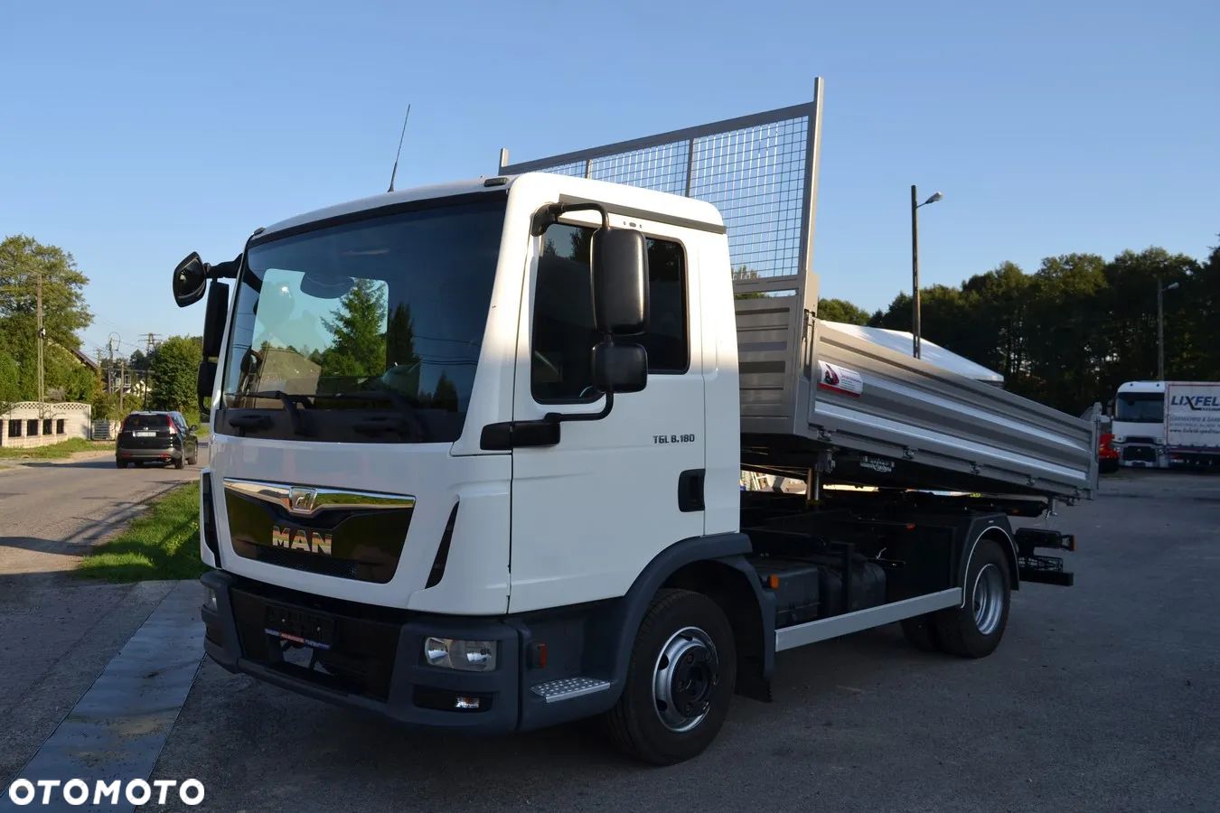 MAN TGL 8.180 Nowy 3-stronny WYWROT kiper Wywrotka Manual Blokada Mostu - 1