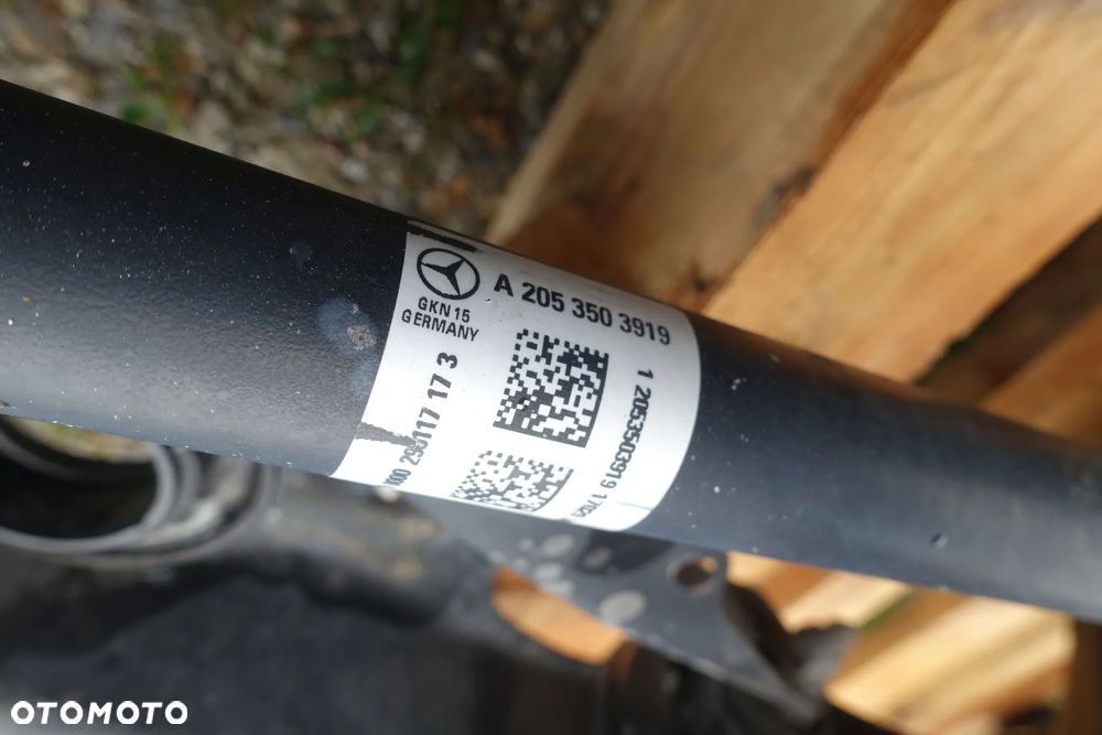 DYFER MOST TYLNY ZAWIESZENIE WAHACZE PÓŁOŚ MERCEDES W205 17r. - 7