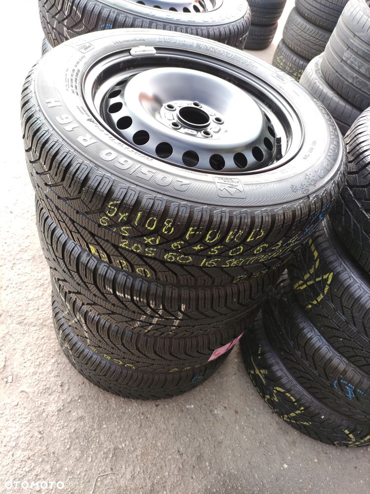 5x108 Felgi Stalowe Stal 16 Koła zimowe zima FORD MONDEO MK3 MK4 MK5 FOCUS MK3 MK4 CMAX C-MAX Grand C-max TOURNEO TRANSIT CONNECT VOLVO C30 V40 S40 V50 7mm Legnica ALU-RAD 205/60 - 4