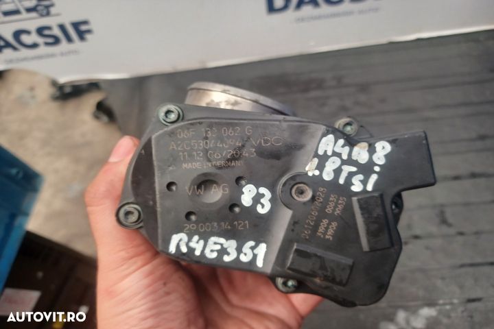 Clapeta acceleratie 06F133062G TSI 06F133062G TSI Audi A4 B8/8K [2007 - 4