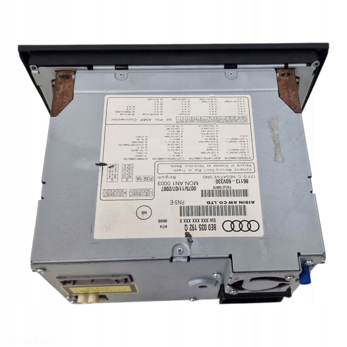AUDI A4 B7 NAWIGACJA NAVIGATION PLUS 8E0035192Q - 2
