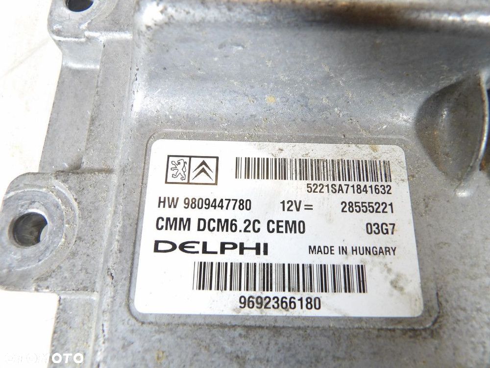 CITROEN JUMPER II LIFT 2.0 BLUEHDI STEROWNIK SILNIKA 9809447780 - 3