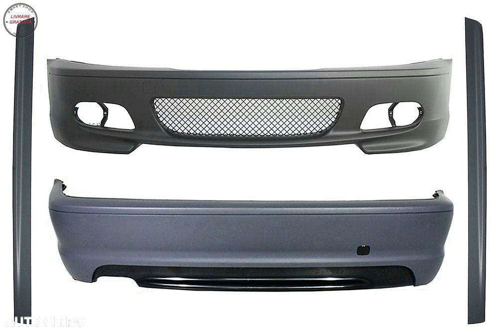 Pachet Exterior BMW Seria 3 E46 Coupe Cabrio (1998-2005) M-Technik II Design- livrare gratuita - 1