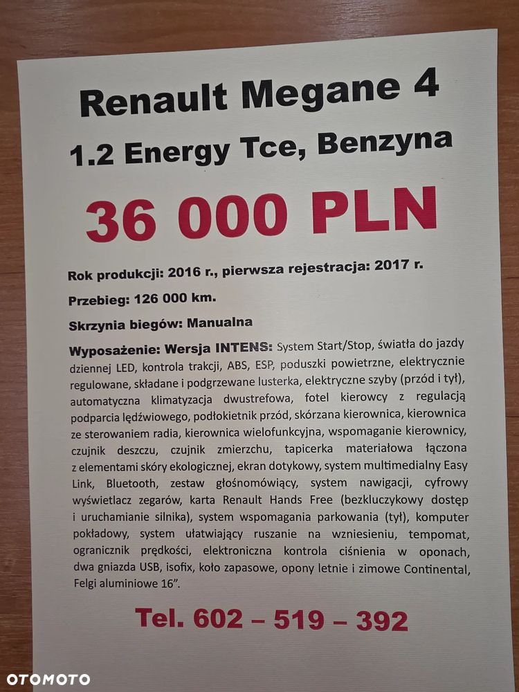 Renault Megane 1.2 Energy TCe Intens - 4