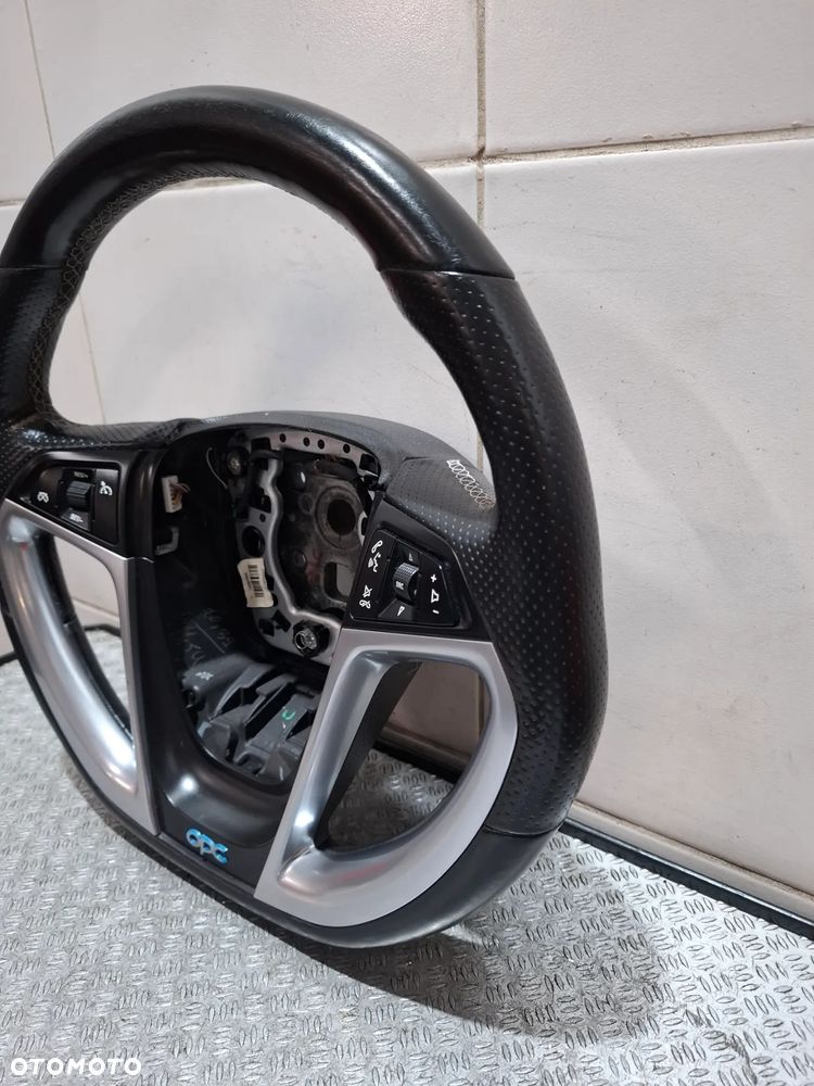 Kierownica multifunkcyjna OPC Opel Insignia A lift 2011 rok skóra  nr 13294295 - 4