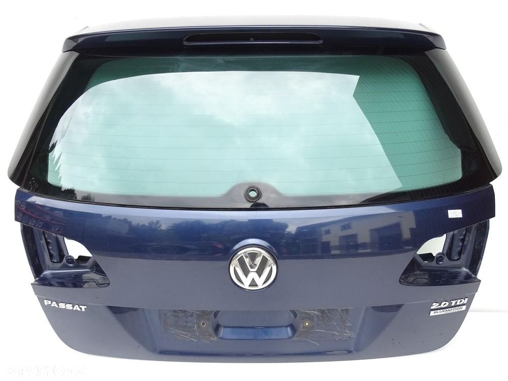 KLAPA TYŁ TYLNA BAGAŻNIKA + SZYBA LH5X VW PASSAT B7 3AA KOMBI 10-15r - 1