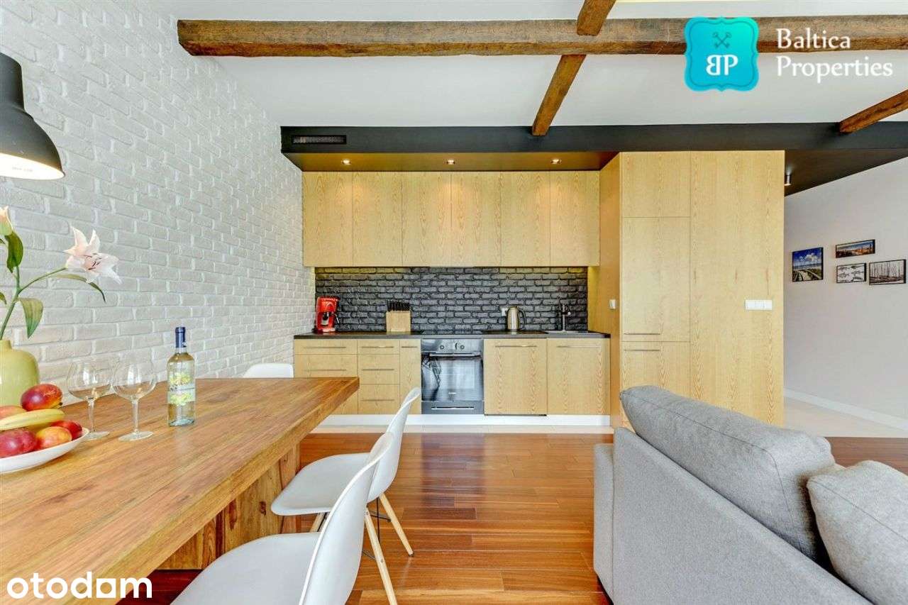 Elegancki apartament 100m od plaży Jelitkowo + gar