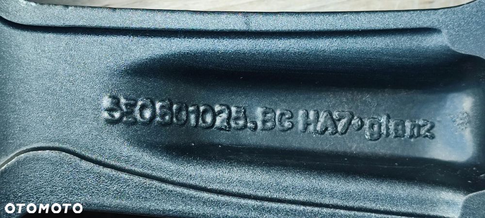 Felgi Aluminiowe Oryg. Skoda Octavia III 17 Cali 5x112 7Jx17 Et49 Ø57,1mm Grafit+Polerka Starogard Gdański Wysyłka !!! - 17