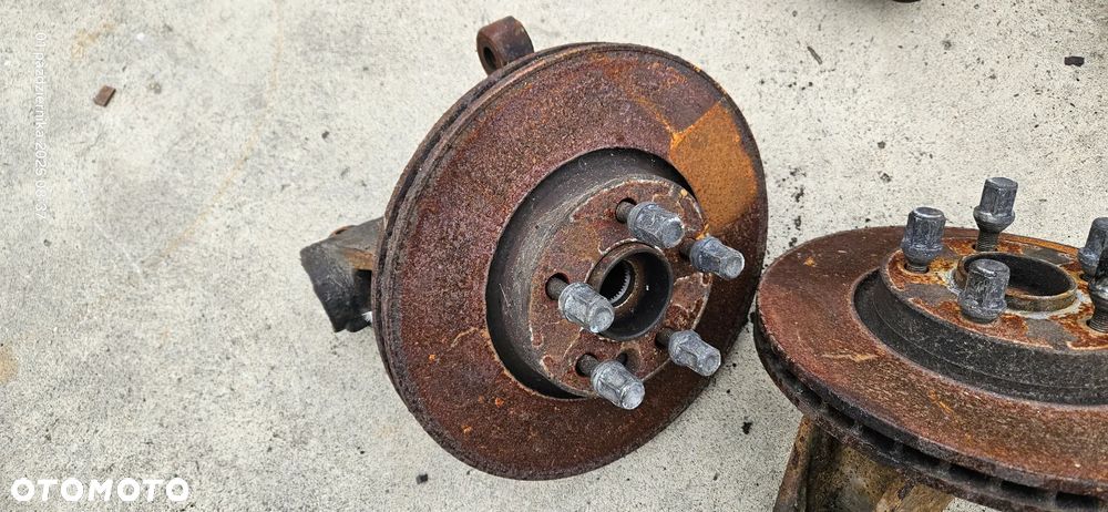 Zwrotnica piasta lewa prawa przód zacisk jarzmo wahacz tarcza Ford Mondeo Mk4 2,2 TDCI 2008r - 15