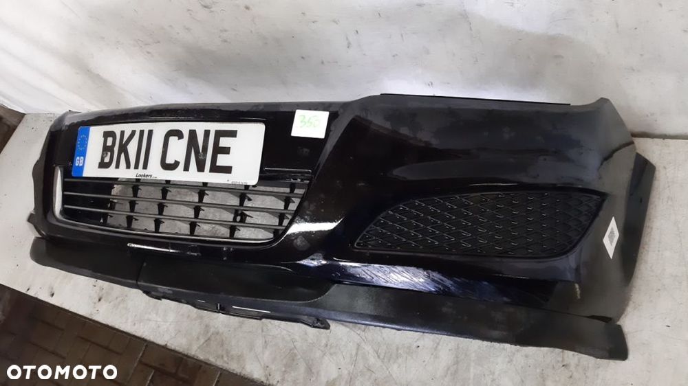 ^ ZDERZAK PRZÓD PRZEDNI OPEL ASTRA H 3 III LIFT FL Z20R CZARNY - 3