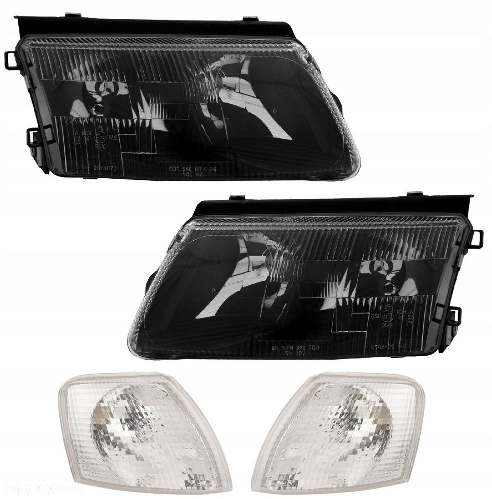 Reflektory Lampy Migacze kpl Tyc Tuning OEM look H7H1 VW Passat B5 3b 96-00 - 1