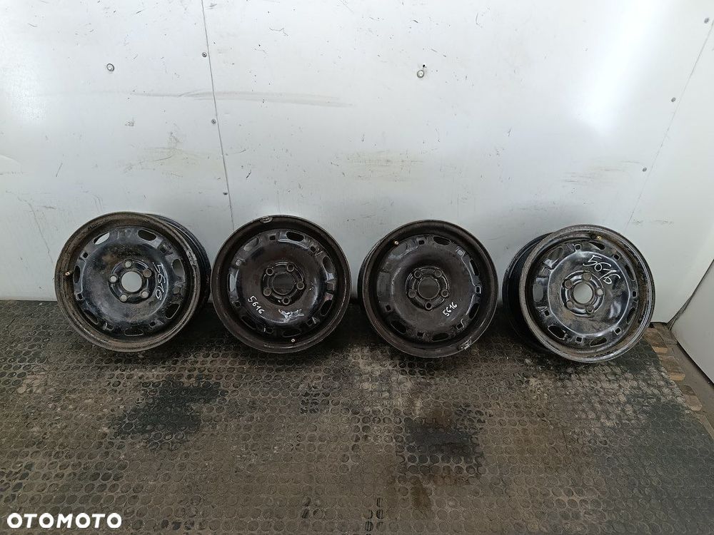 FELGI STALOWE KOMPLET 14 SKODA FABIA I KBA43815 - 1