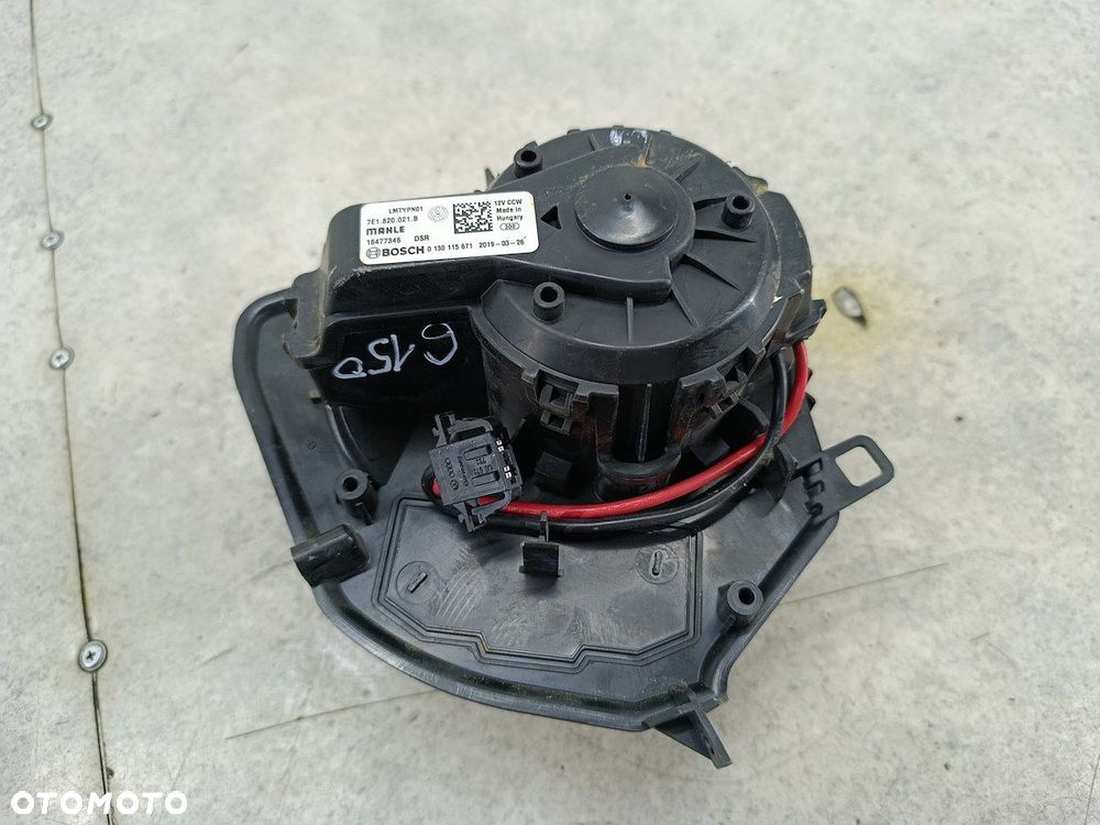 WENTYLATOR NAWIEWU VW TRANSPORTER T6 7E1820021B 0130115671 16477346 2.0 - 4