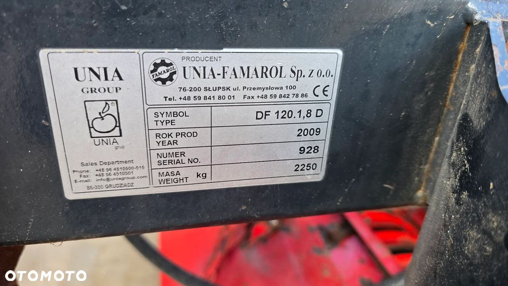 Unia DF 120. 1,8 D - 11