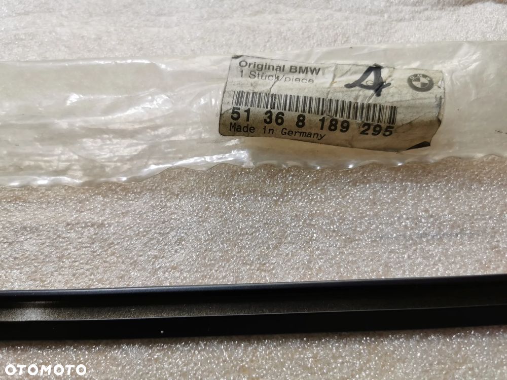 Bmw 5 E39 kombi Listwa szyby lewy tył lewej karoseryjnej NOWA OEM 51368189295 - 3