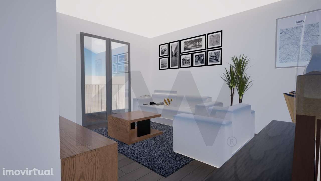 Apartamento T2 com Lugar de Estacionamento totalmente remodelado e a e - Grande imagem: 5/18