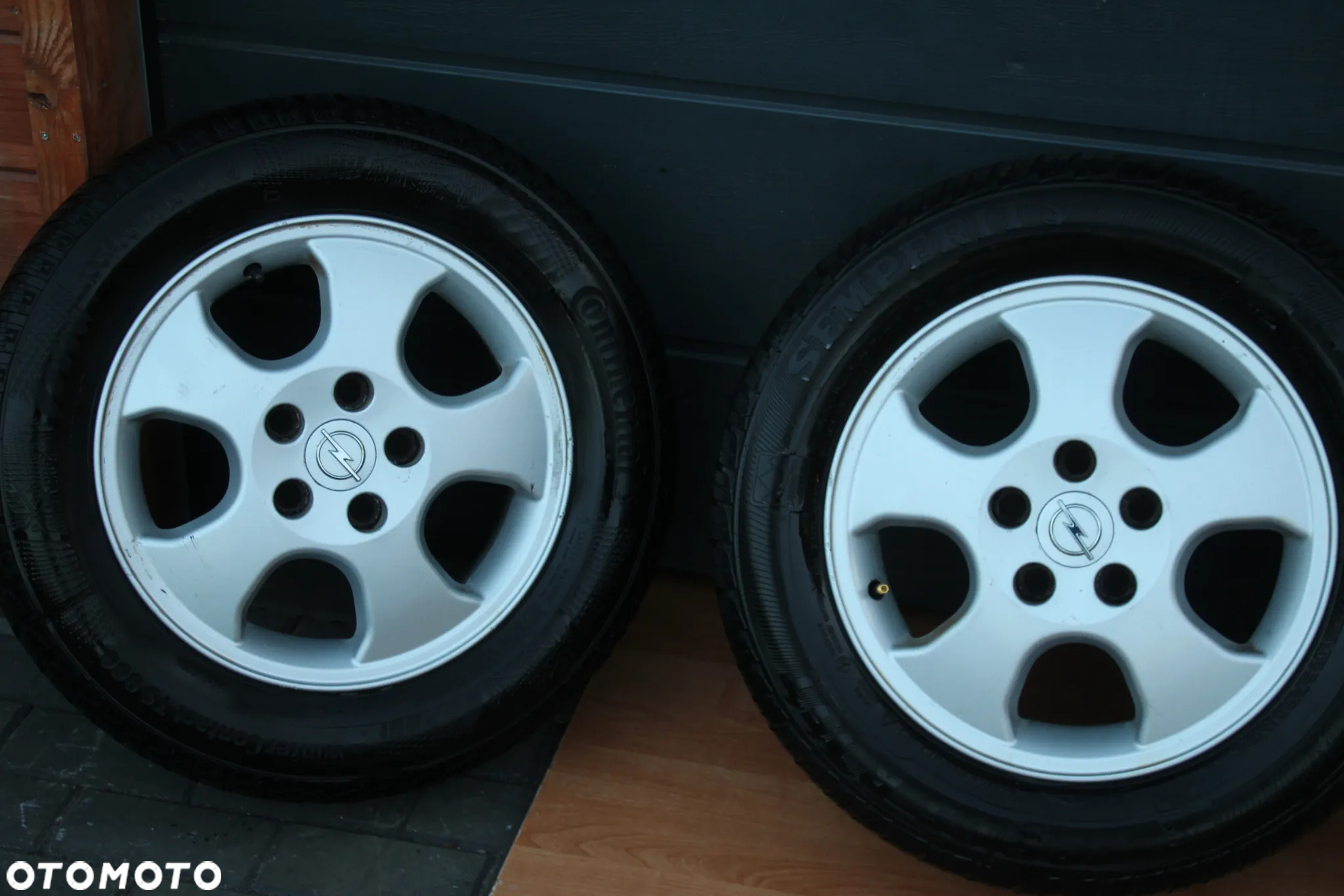 KOŁA FELGI ALUMINIOWE 15 5x110 ET49 OPONY ZIMOWE 195/65/15 OPEL ZAFIRA A B ASTRA H VECTRA C SIGNUM MERIVA B - 3