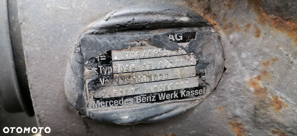 Dyfer wkład mostu Mercedes Actros MP4 2.846 R440-13 - 2