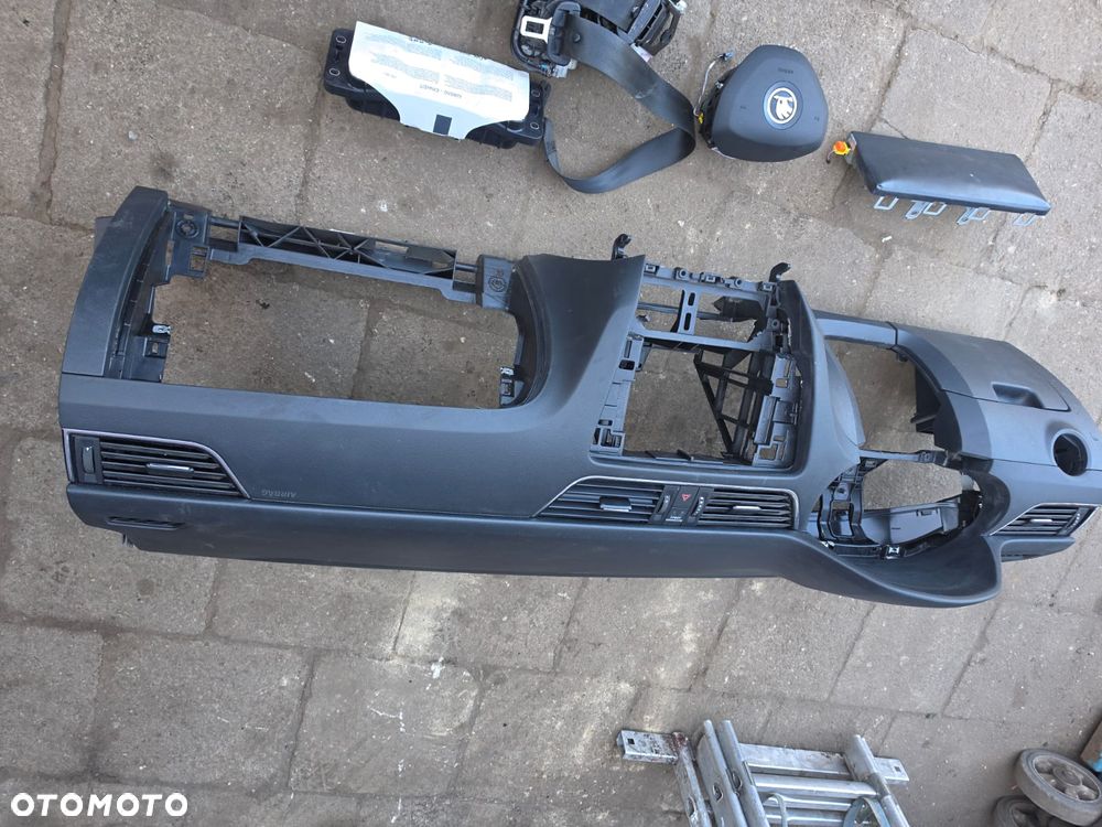 Konsola  kokpit  skoda  octavia  III  lift  komplet  oryginał - 5