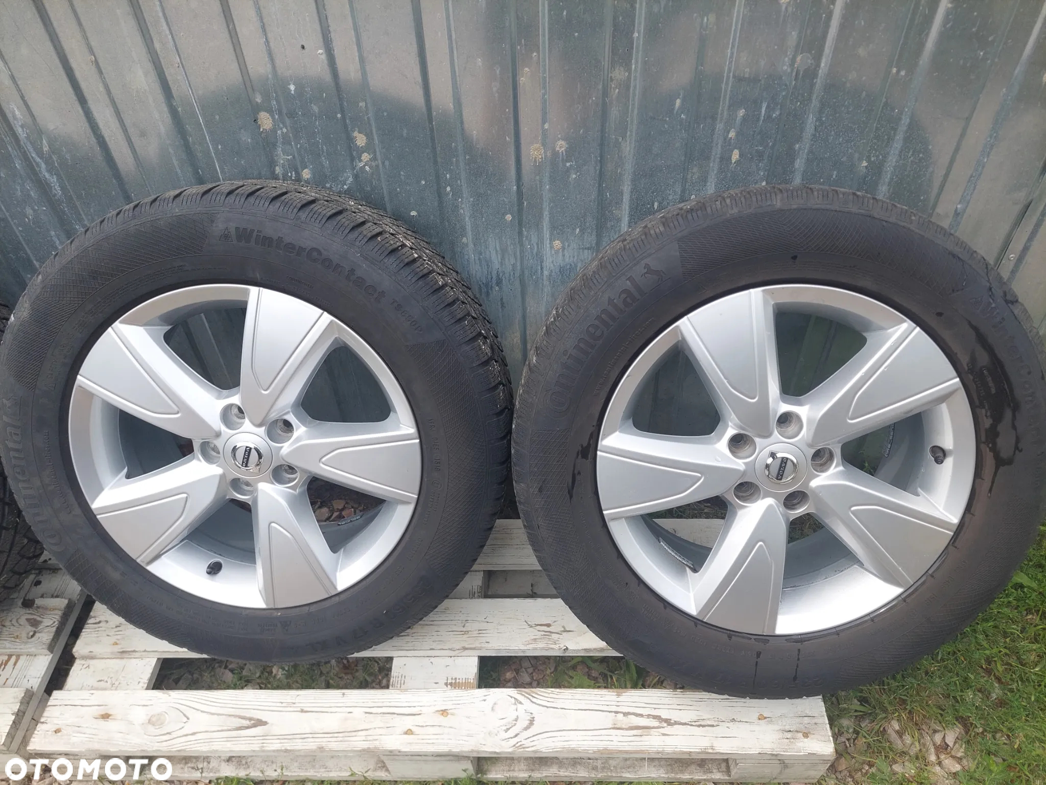 KOŁA ALUFELGI FELGI VOLVO XC40 XC60 235/60 R17 Opony Zimowe CONTINENENTAL WINTERCONTACT - 3