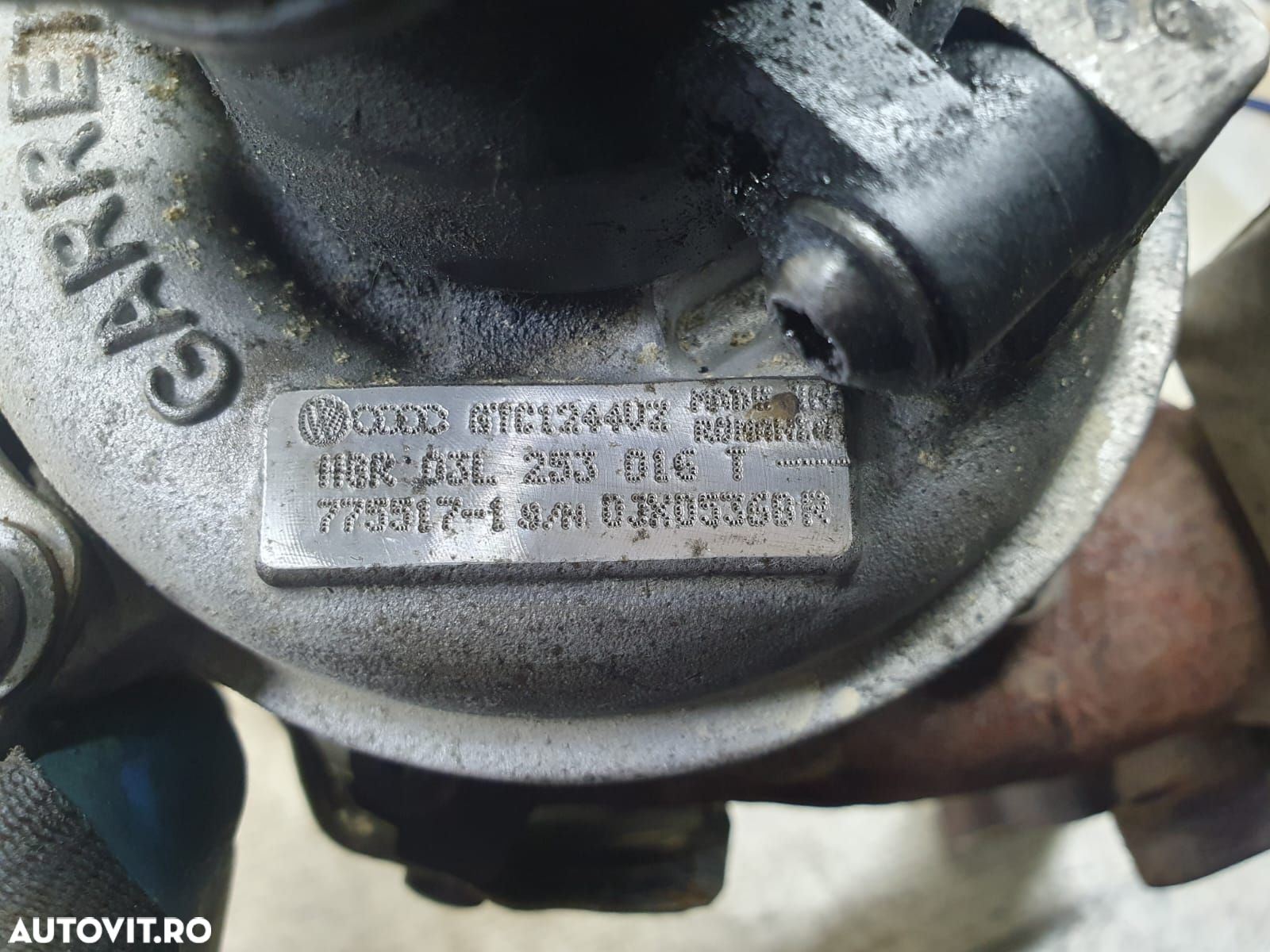 Turbo turbina 03l253016t 1.6 tdi cayc Audi A3 8P/8PA [2th facelift] [ - 6