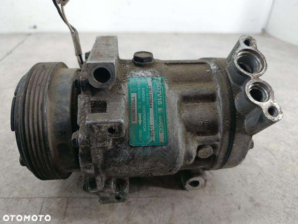 POMPA, SPRĘŻARKA KLIMATYZACJI RENAULT CLIO II 7700106069 SD7V16  SANDEN 1.2 - 2