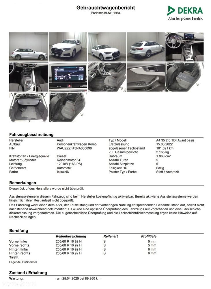 Audi A4 Avant 35 TDI S tronic advanced - 18