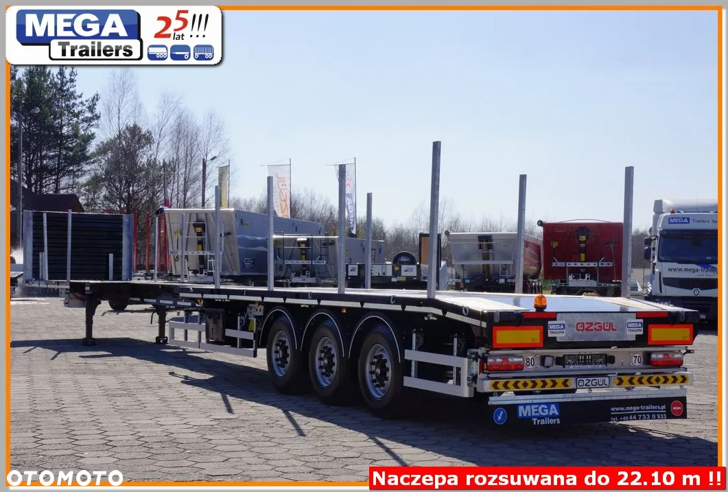 Inny 22,1 m dł. naczepa rozsuwana Full ADR III, MEGA Trailers, UNIWERSALNA !! - 15