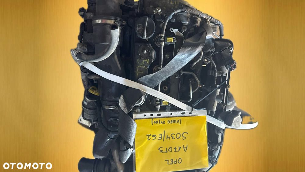 Opel A17DTS 1.7 diesel silnik kompletny z pełnym osprzętem gotowy do montażu VIDEO PRACY SILNIKA - WHATSAPP LUB LINK W OPISIE - 4