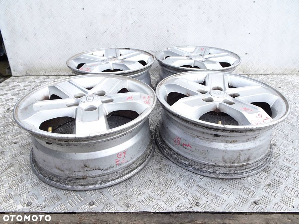 alufelgi kpl. kia sportage ii 16" 5x114,3 et 41 - 2