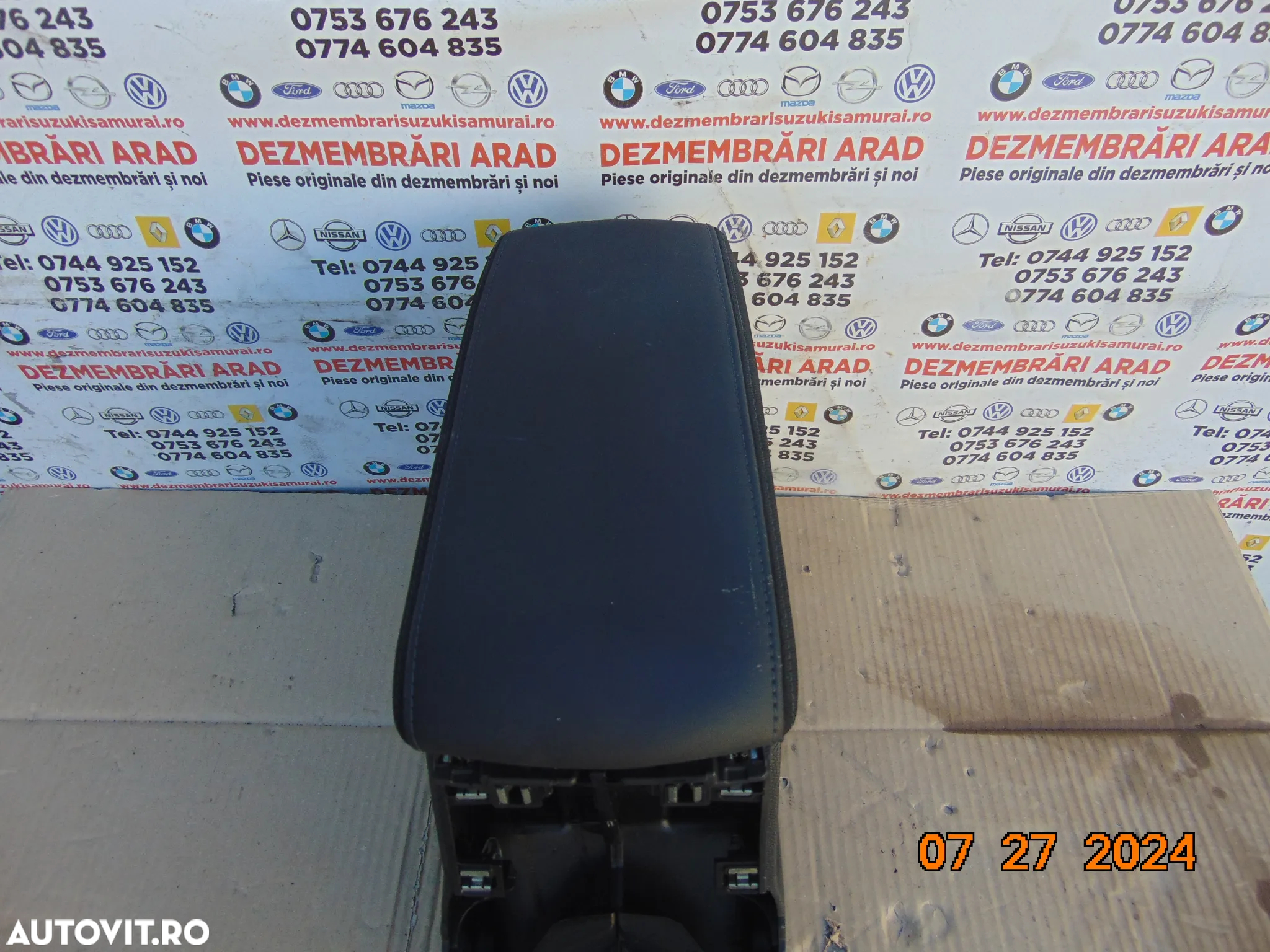 Cotiera Peugeot 208 dupa 2019 cotiera originala piele - 7