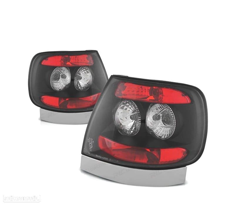 FAROLINS TRASEIROS AUDI A4 B5 94-99 LOOK LEXUS - 1