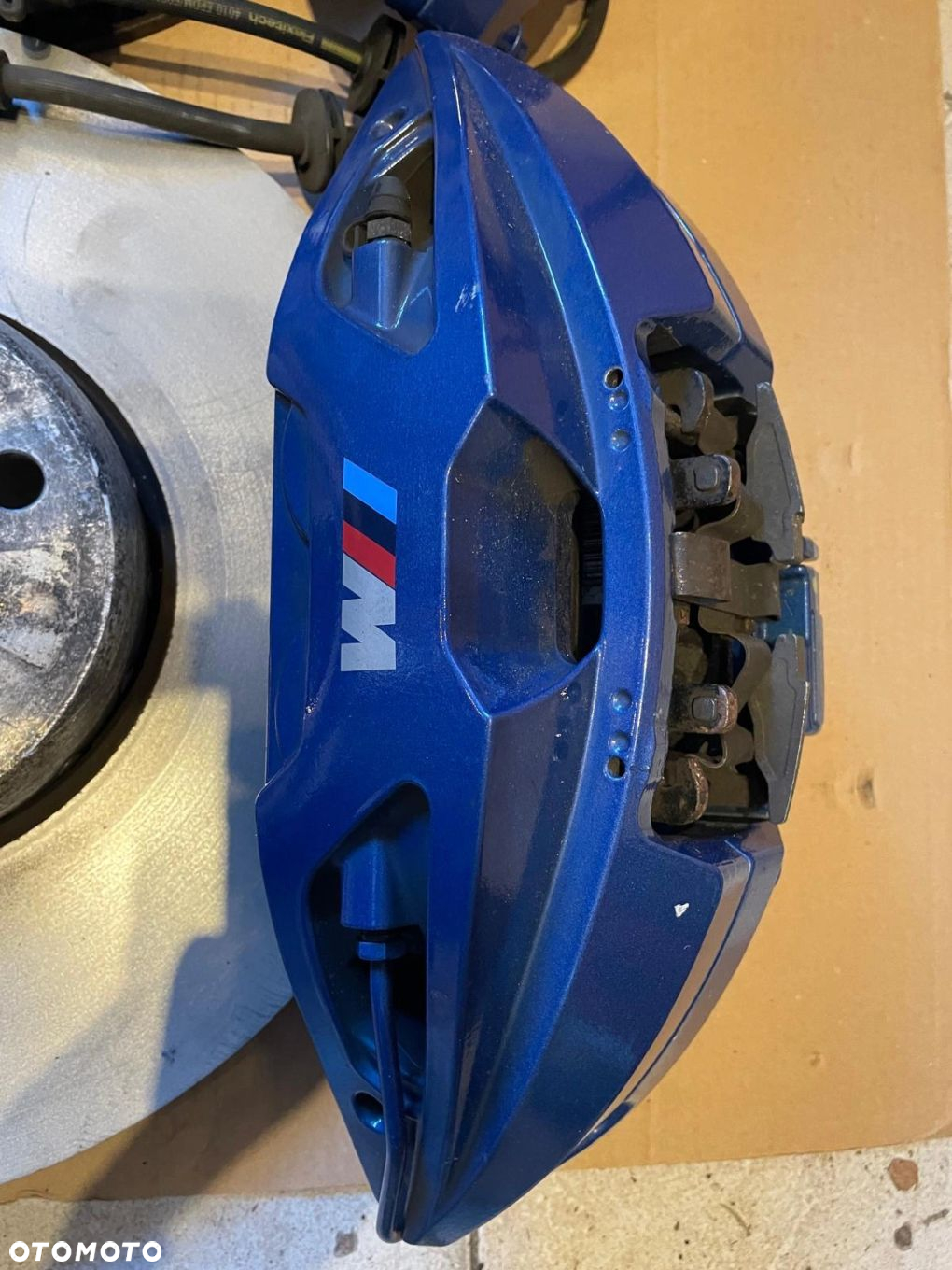 TARCZE KLOCKI ZACISKI BMW 7 G11 G12 M50D M50i 374X36 M-PAKIET - 3