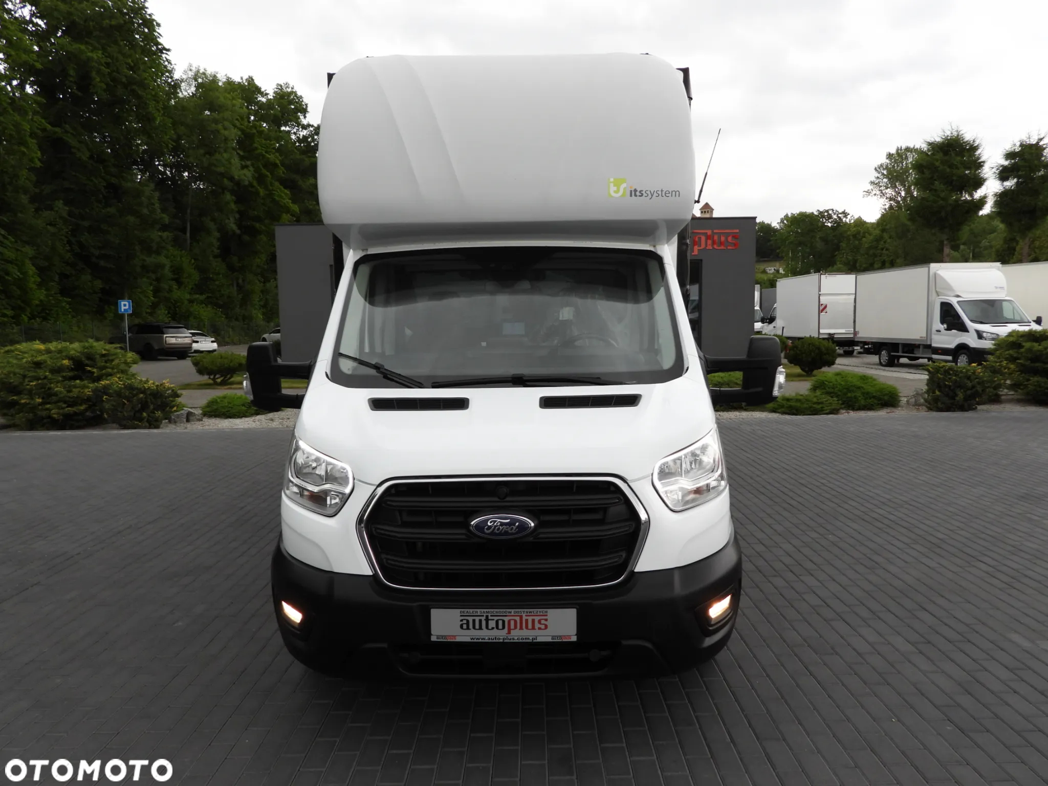 Ford TRANSIT  PLANDEKA 10 PALET WEBASTO TEMPOMAT LEDY PNEUMATYKA KLIMATYZACJA 160KM [ M38701 ] - 6