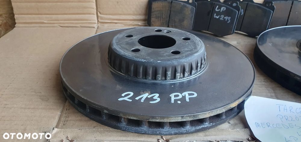 Tarcze hamulcowe przód przednie klocki 340 mm Mercedes E-Klasa W213 3.0 CDI - 4
