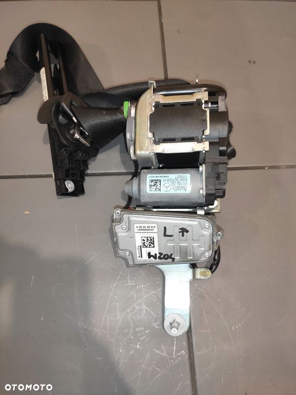 MERCEDES C-KLASA W204 PAS BEZPIECZEŃSTWA LEWY PRZÓD STAN BDB ORYG - 6