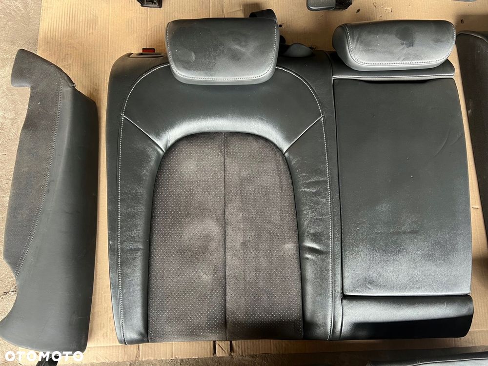 audi a6 c7 fotele kanapa skóra alcantara grzane s-line sline - 6
