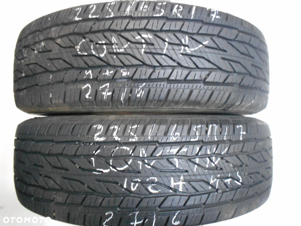 OPONY 225/65R17 CONTINENTAL CONTI CROSS CONTACT LX2 DOT  2716 8MM - 1