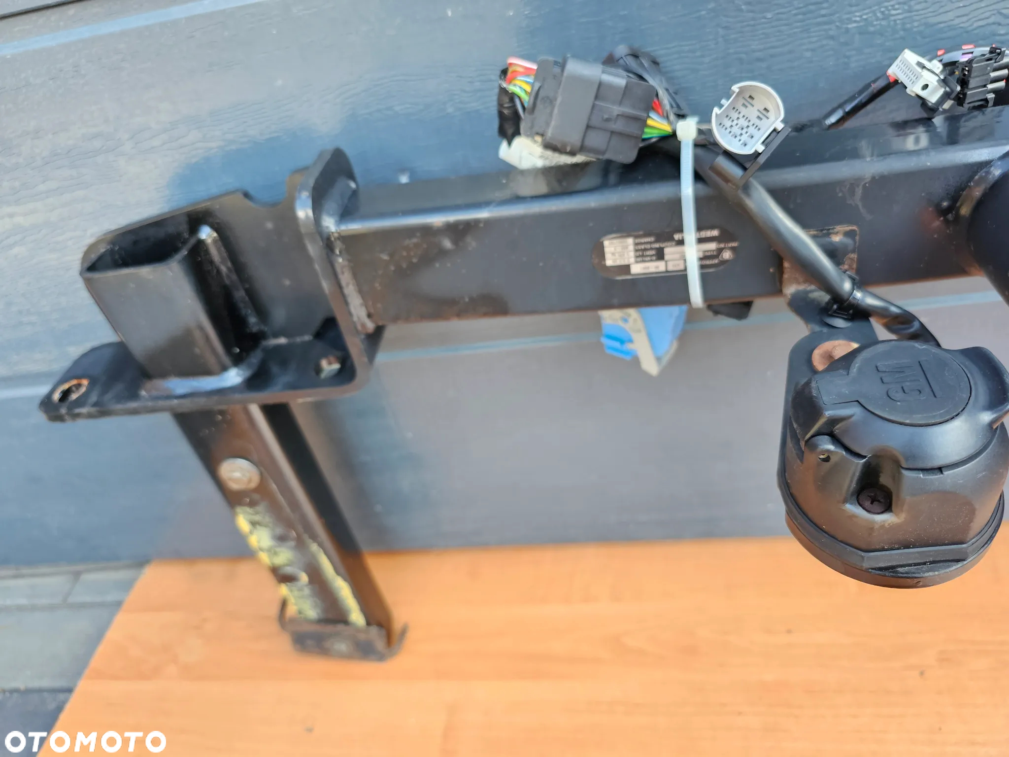 HAK HOLOWNICZY WIĄZKA ODPINANY GNIAZDO 13 PIN MODUŁ OPEL ASTRA J HATCHBACK JAK NOWY - 10