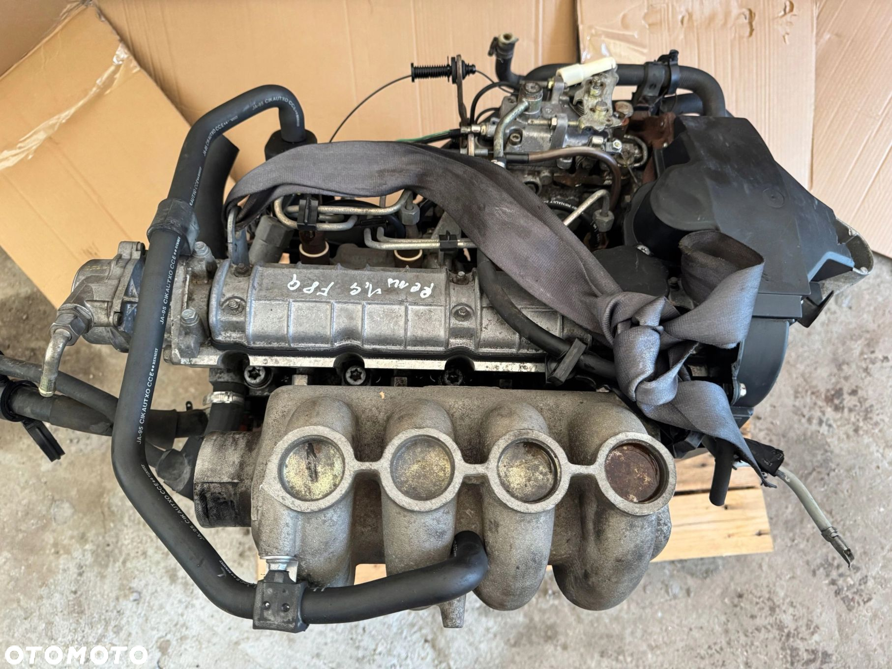 SILNIK KOMPLETNY RENAULT 19 CLIO KANGOO 1.9 D 65KM F8Q SPRAWDZONY - 9