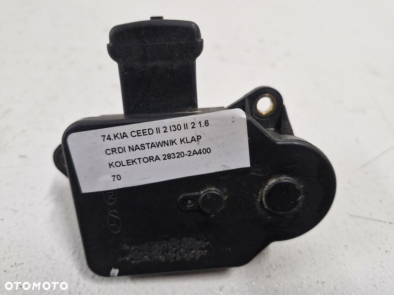 KIA CEED II 2 I30 II 2 1.6 CRDI NASTAWNIK KLAP KOLEKTORA 28320-2A400 - 7