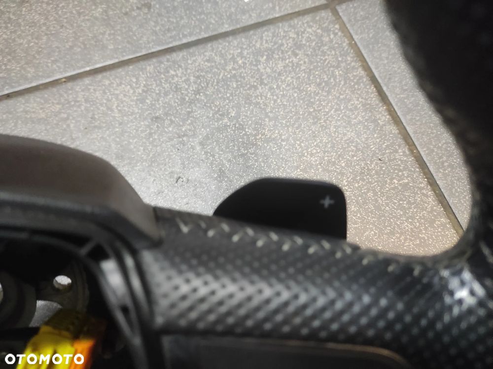 KIEROWNICA 3 RAMIENNA SKÓRZANA SKÓRA S LINE PIKOWANA ŁOPTAKI AUDI A3 8P A4 B6 B7 A5 8T A6 C6 Q5 8R Q7 4L WYSYŁKA !!!!! - 10