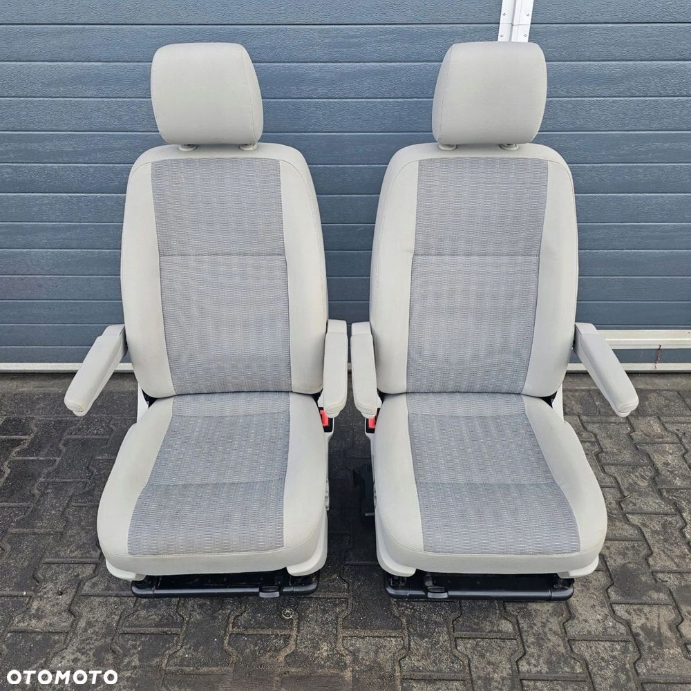 VW T6 T6.1 fotele fotel kierowcy pasażera przód grzane PANDU KOMPLET - 1