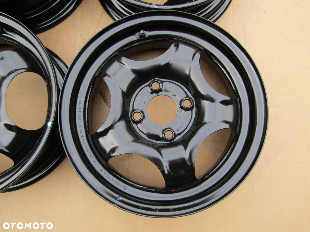 4x Felgi Stalowe 14 DACIA SPRING NISSAN MICRA K12 K13 4,5 j 4x100 ET37 403008414R-A - 4