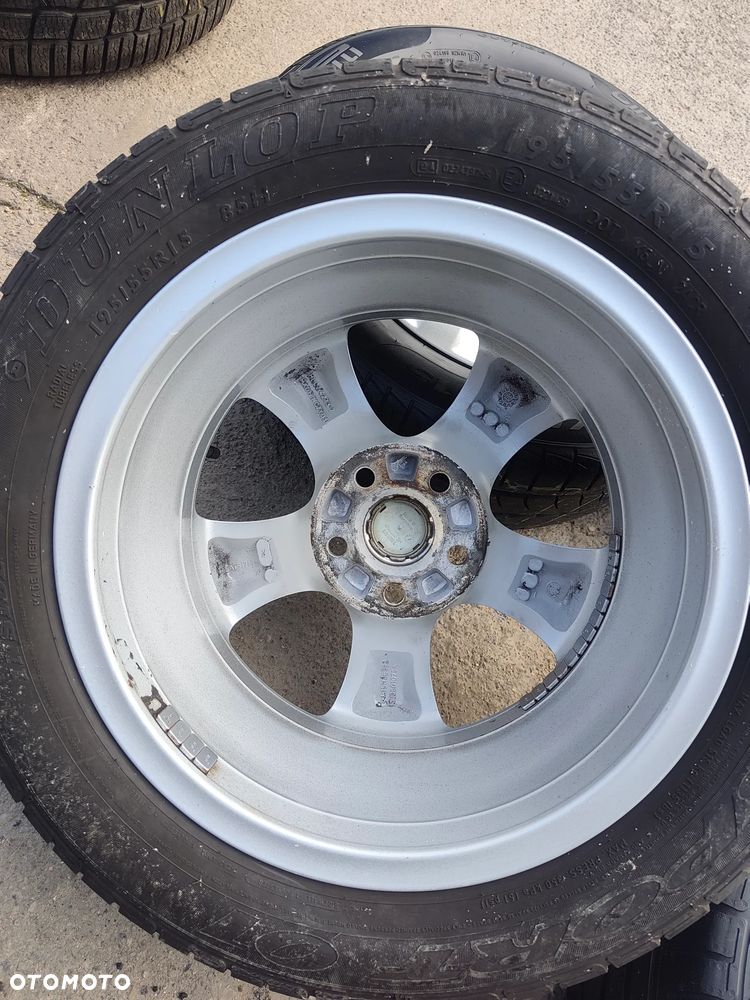 5x100 Felgi Aluminiowe Alufelgi Oryginalne 15 Koła Letnie Lato SKODA FABIA PRAKTIK ROOMSTER RAPID OCTAVIA I SEAT IBIZA CORDOBA TOLEDO II 2 IV 4 LEON I VW FOX POLO GOLF IV 4 NEW BEETLE BORA AUDI A3 8L A2 A1 Legnica ALU-RAD 195/55 - 16