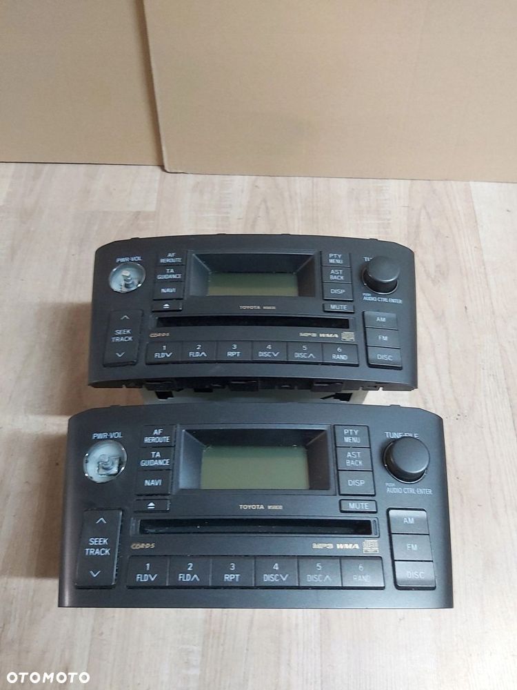 TOYOTA Avensis T25 LIFT Radio CD W58830 oryginał 86120-05110 - 1