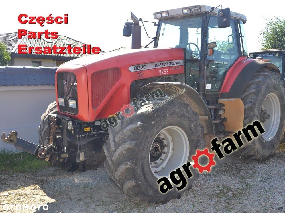 Massey Ferguson 8270 części, skrzynia biegów, oś - 1